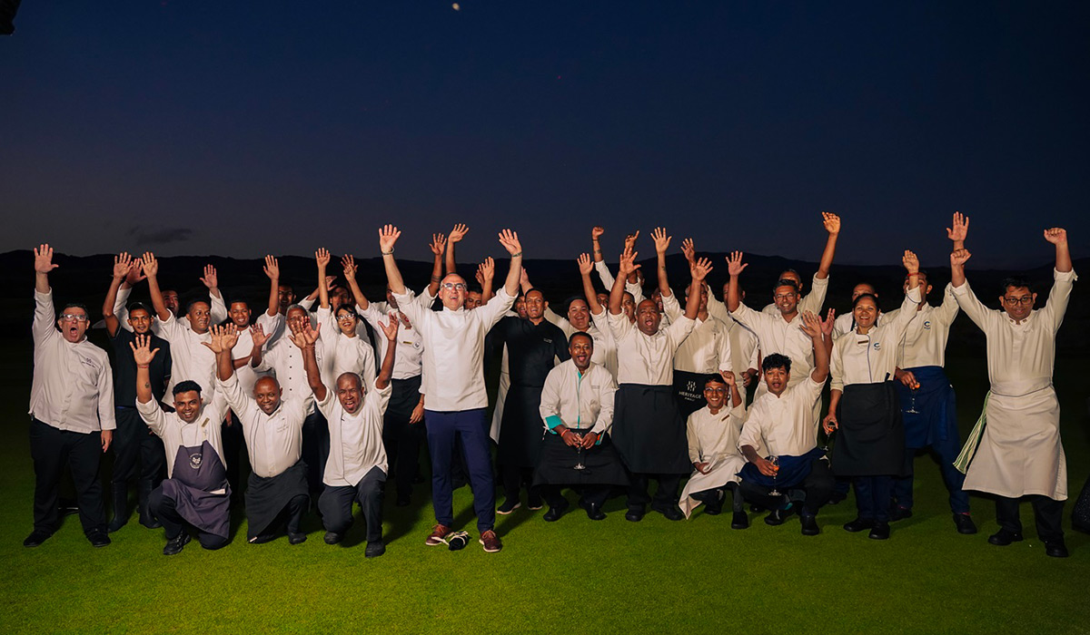 Heritage Resorts consacre la gastronomie durable avec le chef étoilé Michelin Jean-François Bérard